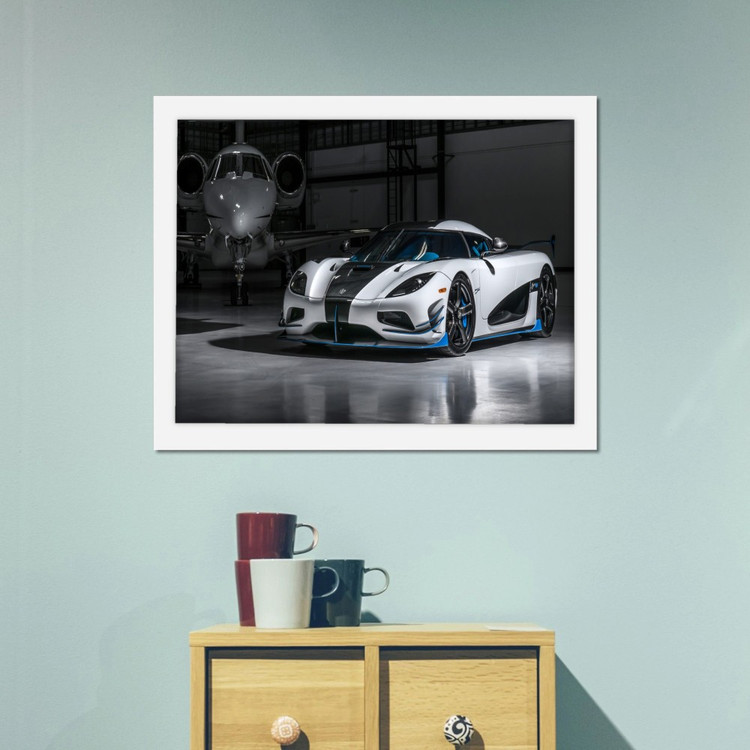 تابلو پینکمن طرح ماشین کونیگزگ Koenigsegg 54 Jm