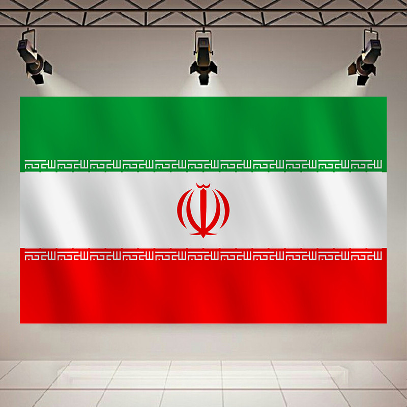 پوستر طرح پرچم مدل ایران کد PD130427