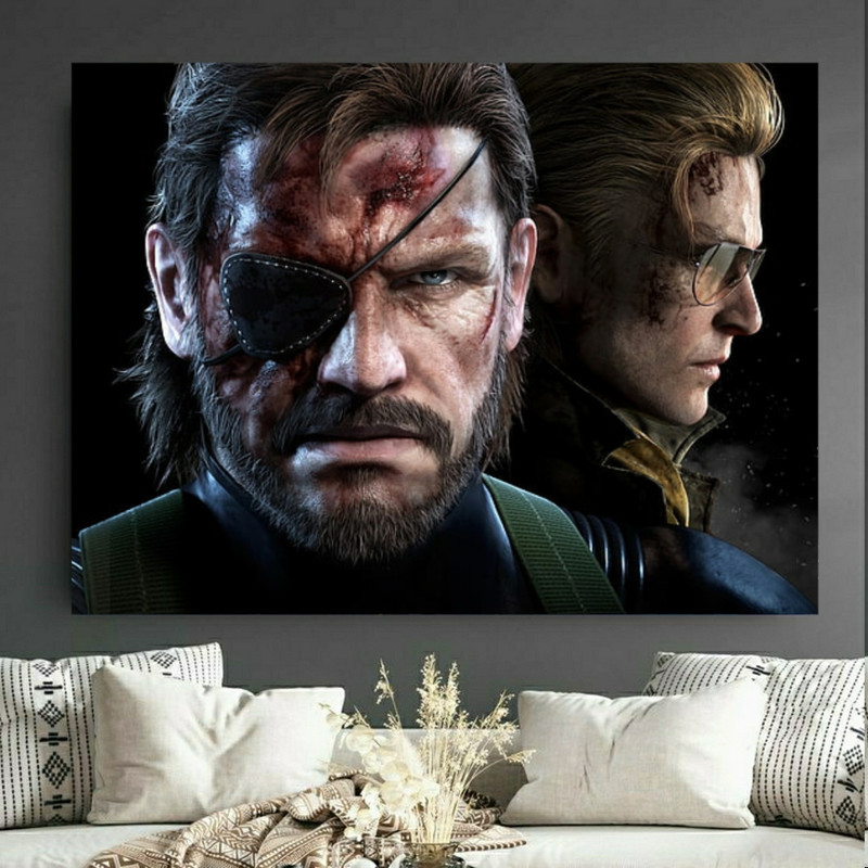 پوستر طرح گیم مدل metal gear solid کد FP105992