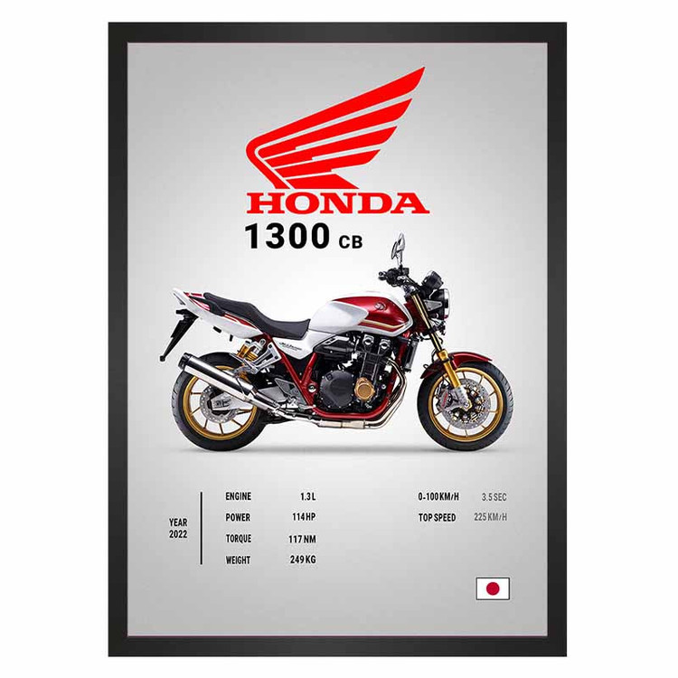 تابلو آرنیاگالری طرح cb1300 فریم مشکی