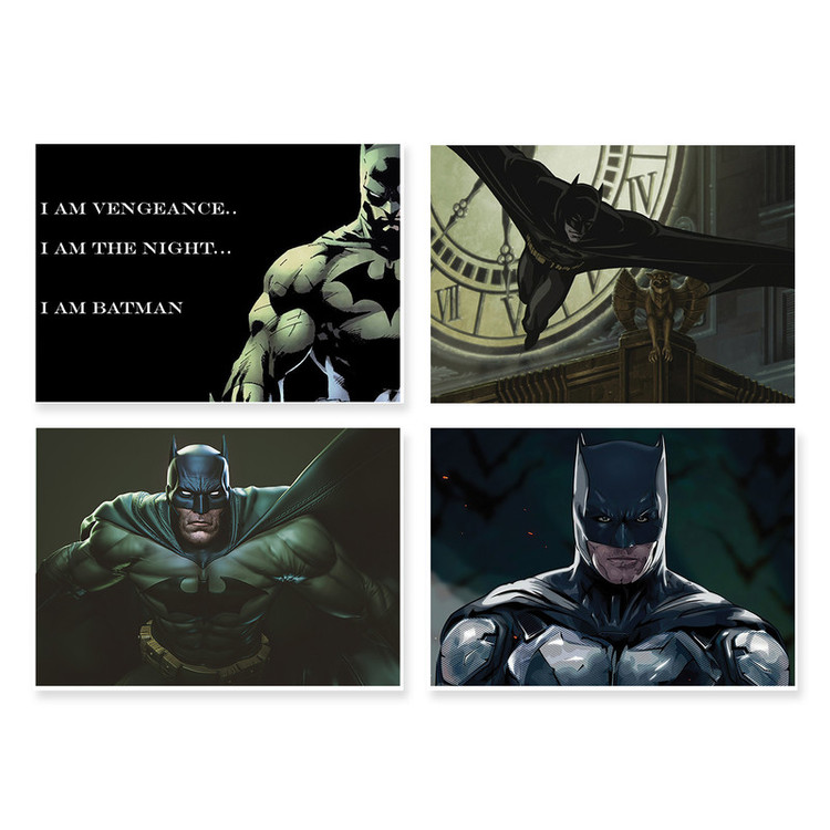 پوستر طرح بتمن کد A-2206- Batman مجموعه 4 عددی