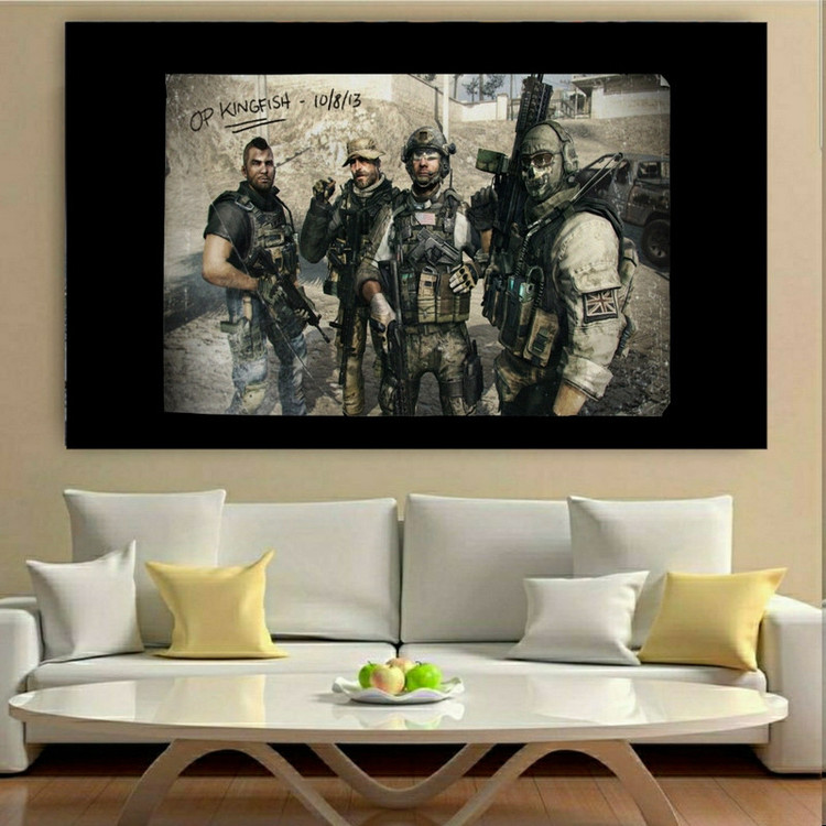 پوستر دیواری طرح گیم CALL OF DUTY مدل SDP2051