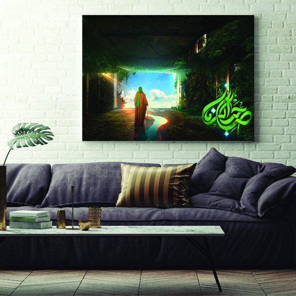 تابلو شاسی طرح امام زمان (عج) مدل TSH308