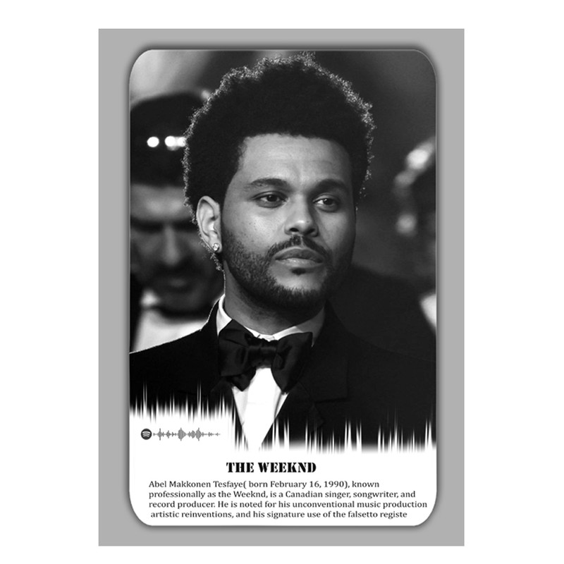 پوستر مدل د ویکند The Weeknd کد 580