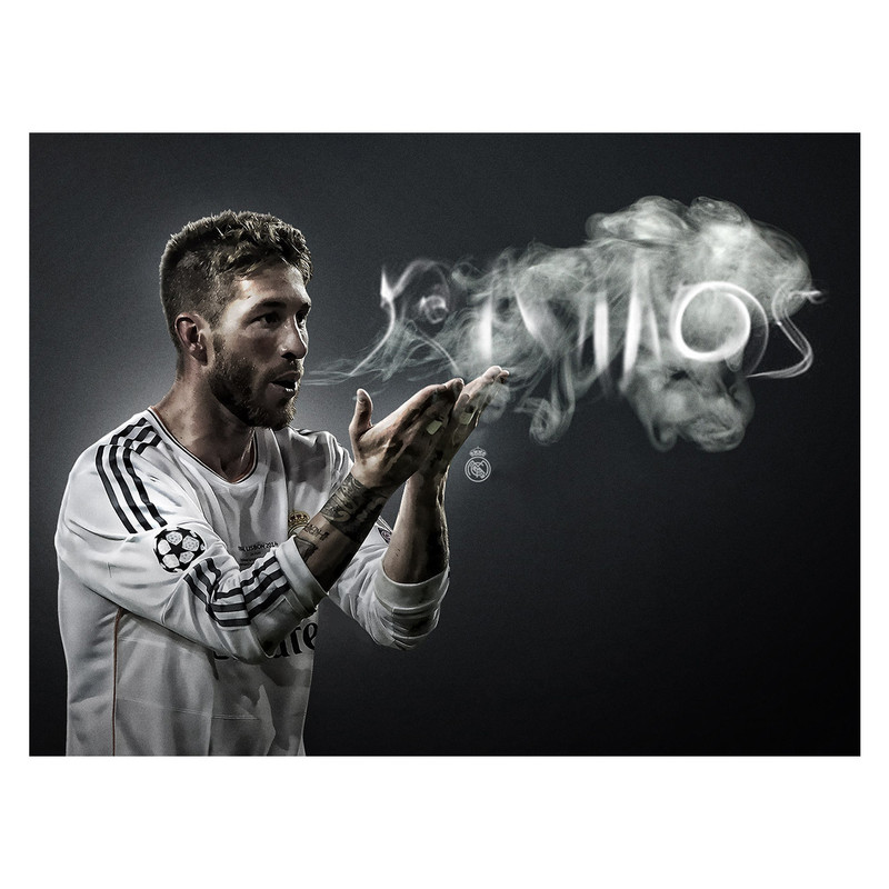 پوستر مدل سرخیو راموس Sergio Ramos کد 2029