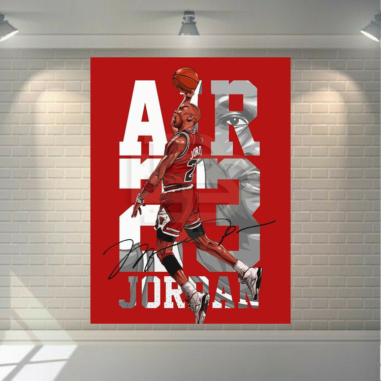 پوستر دیواری طرح بازی بسکتبال مدل بازیکن23 کد BR244