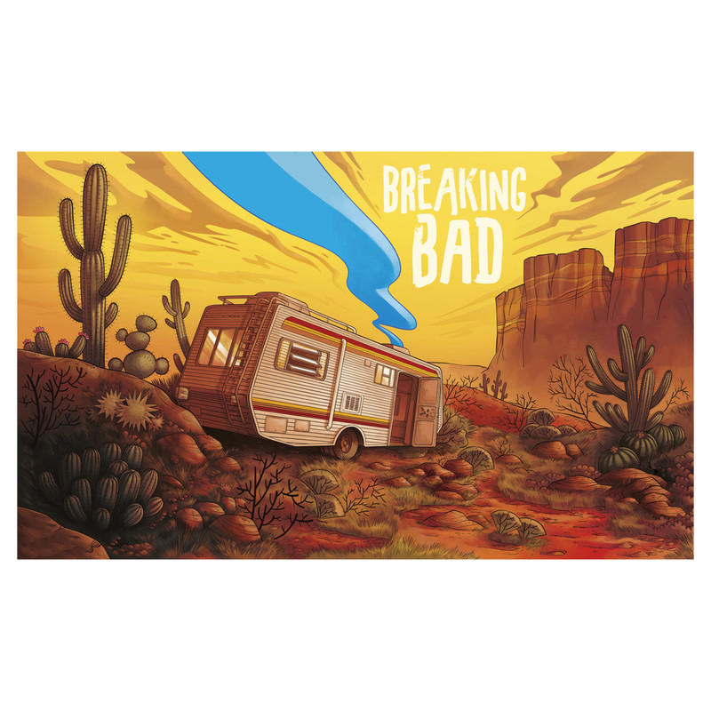 تابلو شاسی مدل سریال بریکینگ بد Breaking Bad کد 0032