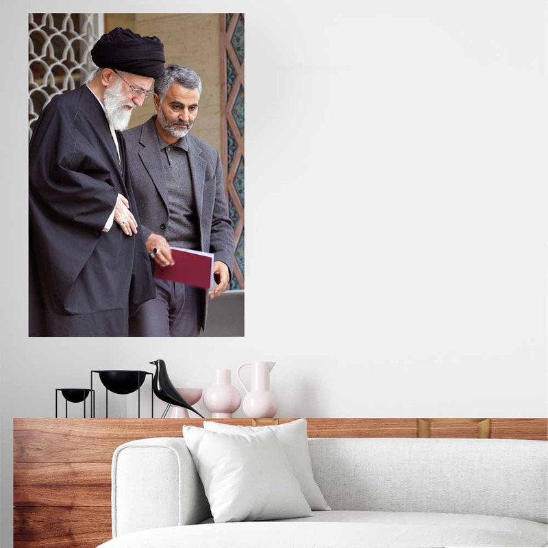 پوستر مدل شهید سردار حاج قاسم سلیمانی