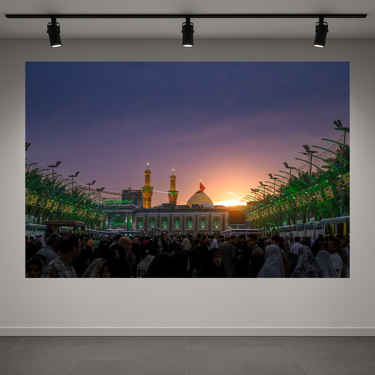 پوستر طرح مذهبی حرم امام حسین«ع» کد AR3059823