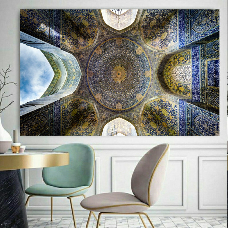 پوستر دیواری طرح معماری ایرانی مدلFP318