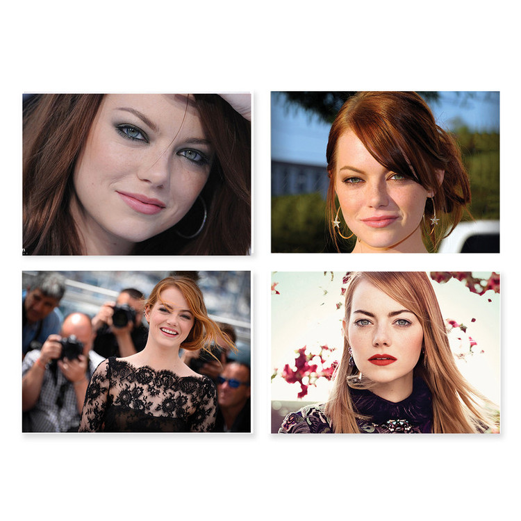 پوستر طرح اما استون کد A-2168-Emma Stone مجموعه 4 عددی