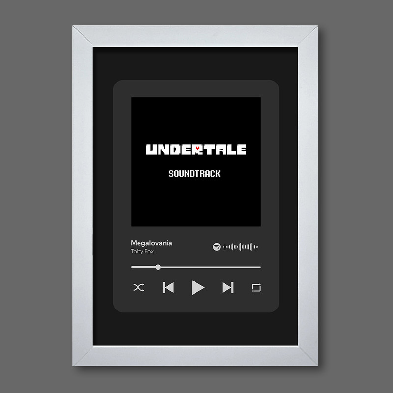 تابلو مدل موزیکال طرح undertale