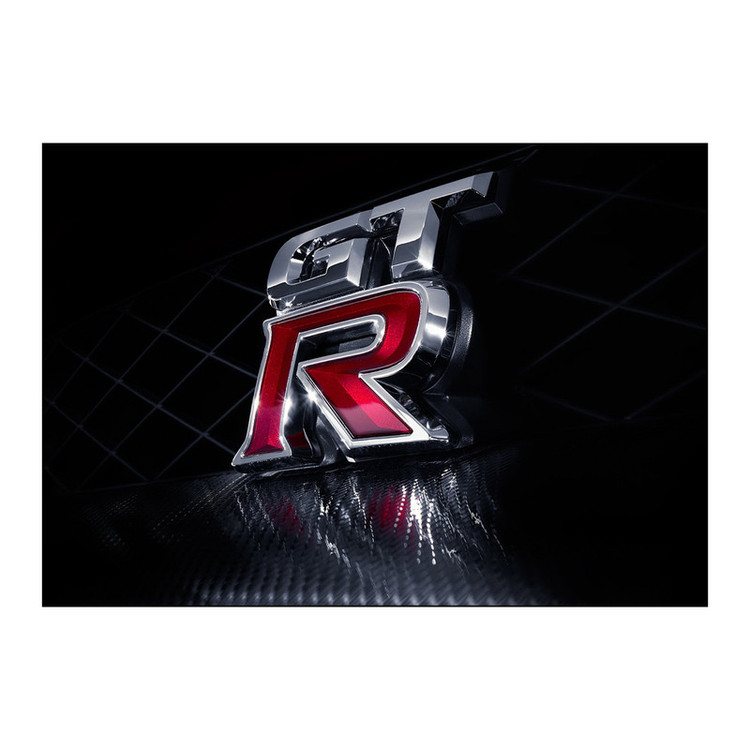 پوستر مدل آرم نیسان GTR