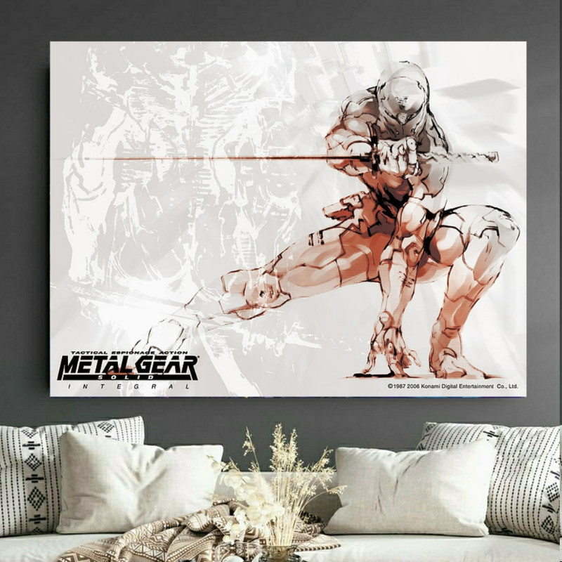 پوستر طرح گیم مدل METAL GEAR SOLID کد PD1311029