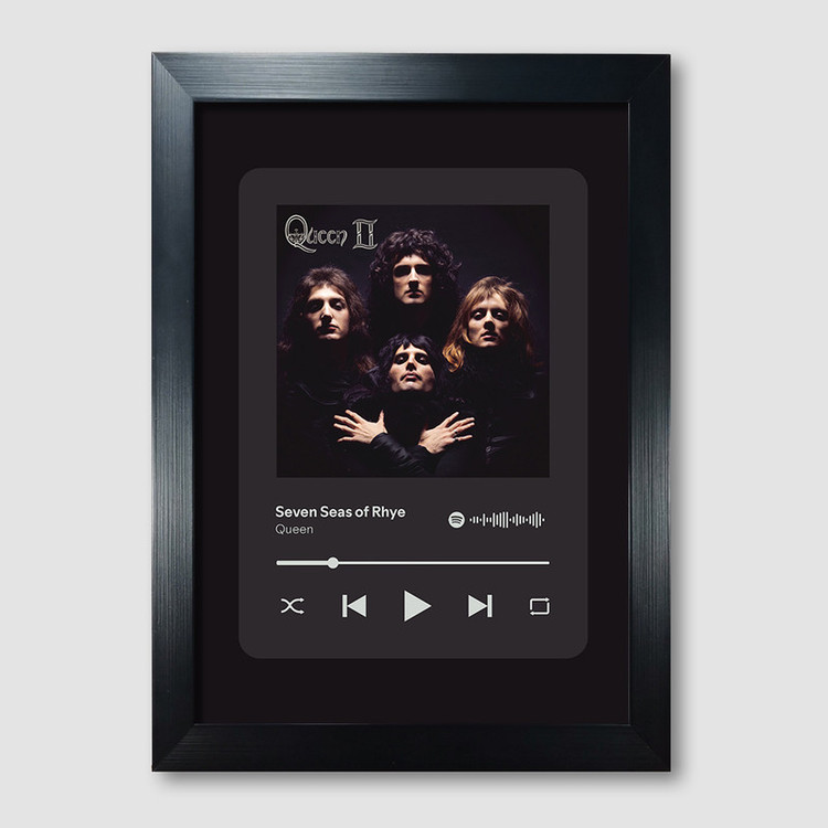 تابلو مدل موزیکال طرح Seven Seas of Rhye by Queen