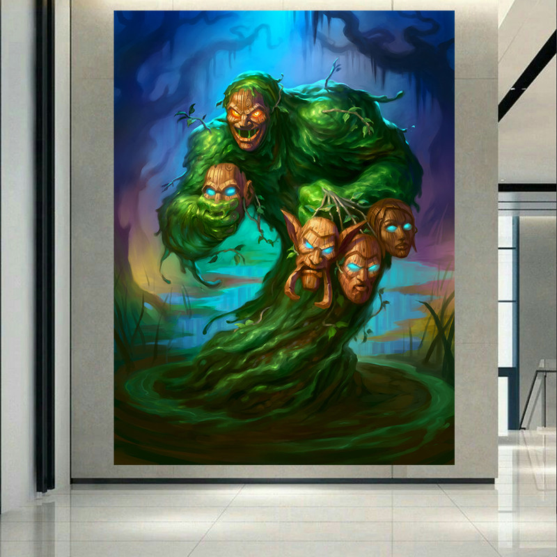 پوستر طرح گیم مدل Hearthstone Heroes of Warcraft کد AR23200