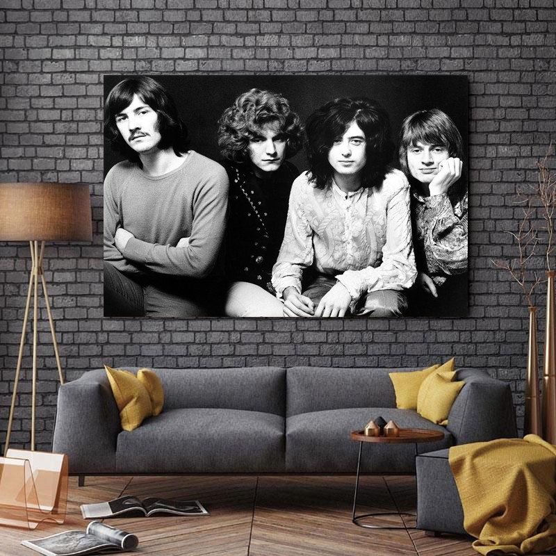 تابلو شاسی طرح بزرگان موسیقی مدل Led Zeppelin کد A371