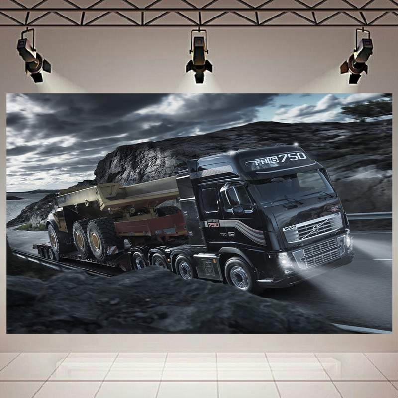 تابلو شاسی طرح ماشین سنگین مدل Volvo FH16750کد AR924