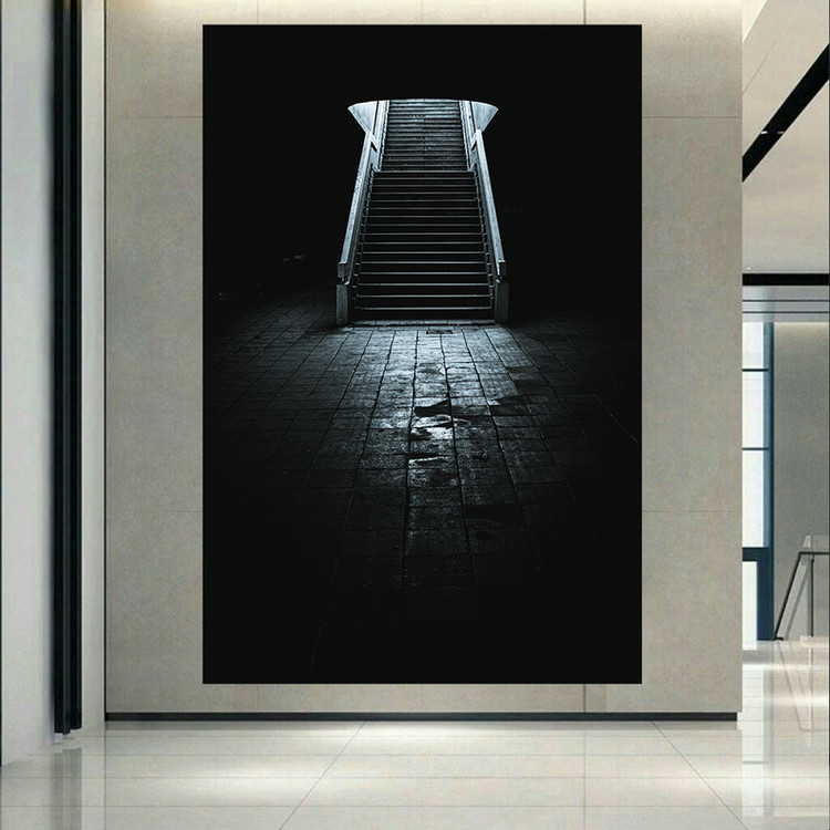 استیکر طرح پلکان مدل DARK کد AR1233