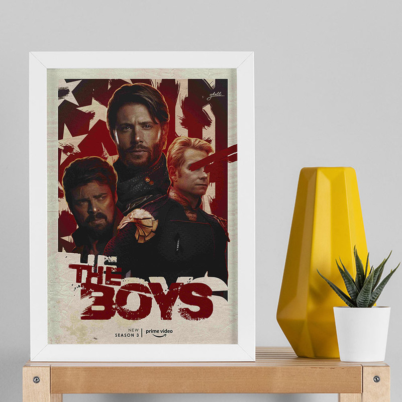 تابلو صبا طرح مدل The Boys کد MJ131357w