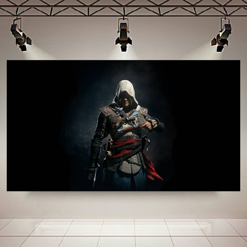 پوستر طرح Game مدل Assassins Creed Black Flag کد AR12530
