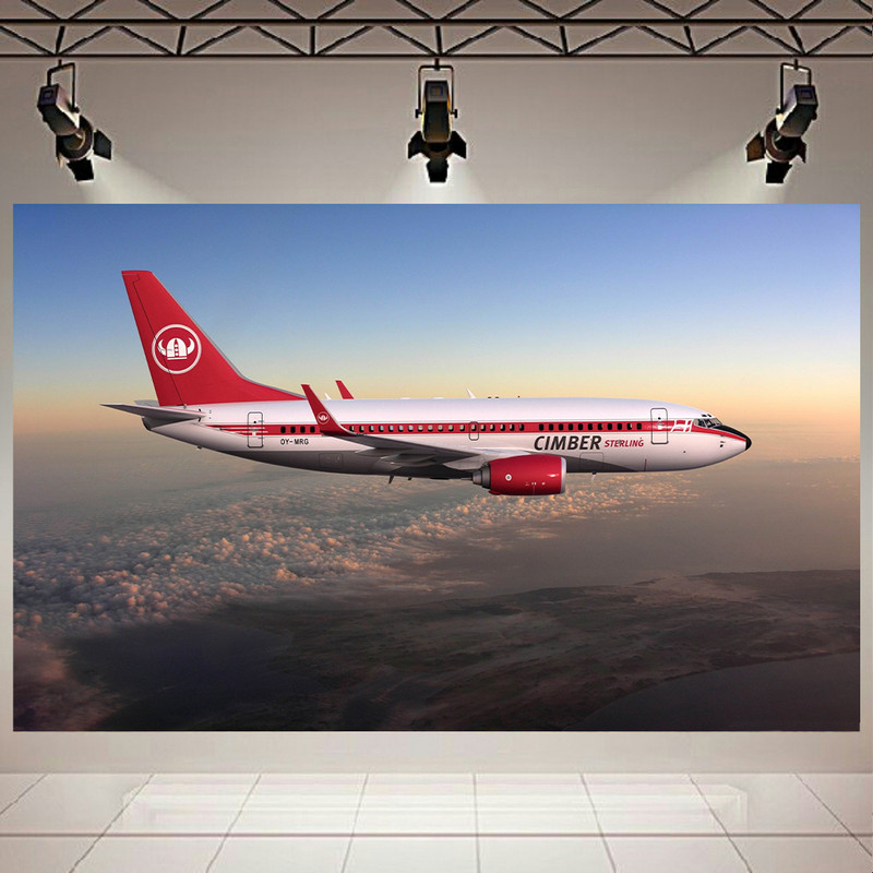 تابلو شاسی طرح هواپیما Boeing مدل 737کد AR926