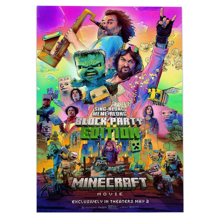 پوستر مدل فیلم Minecraft کد 00151