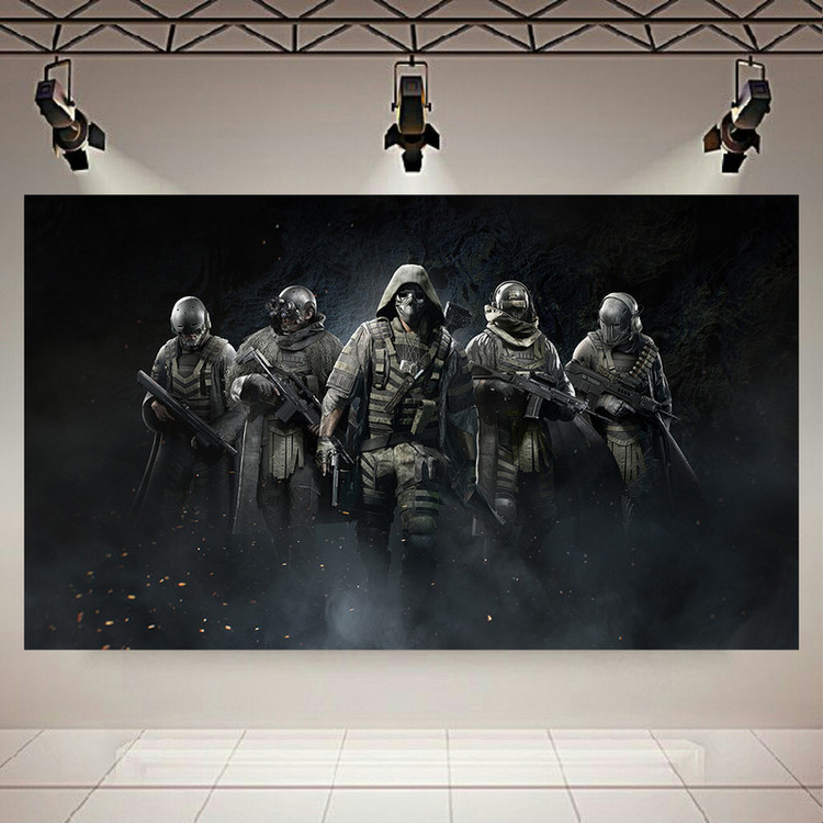 استیکر طرح گیم Ghost Recon مدل سربازان کد AR1765