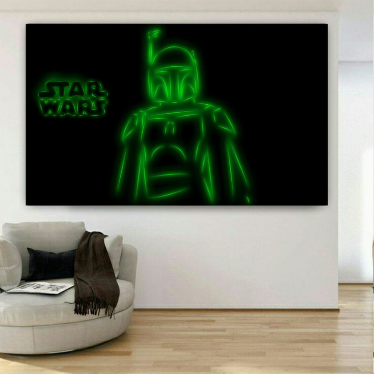 تابلو شاسی طرح جنگ ستارگان (STARWARS) مدل SDT105
