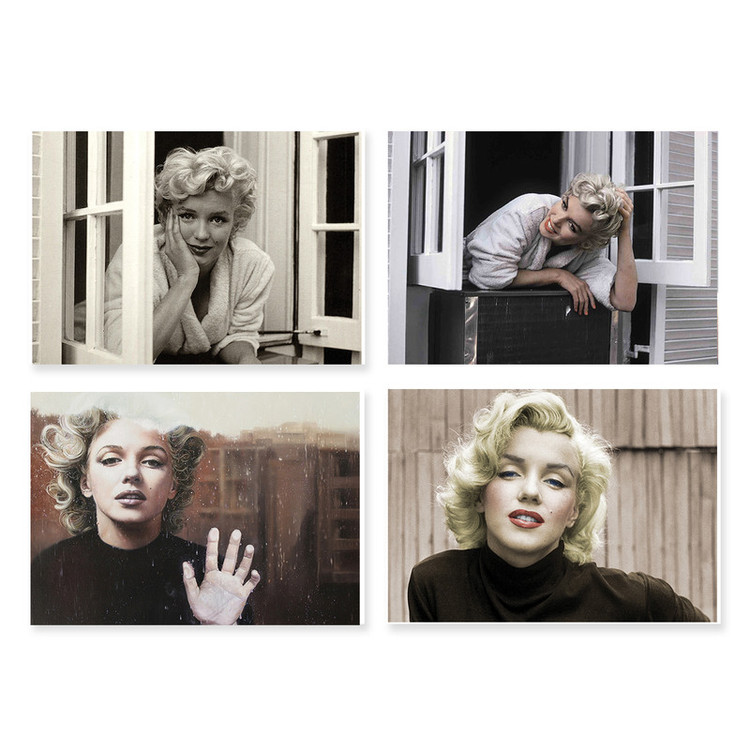 پوستر طرح مریلین مونرو کد A-2159-Marilyn Monroe مجموعه 4 عددی