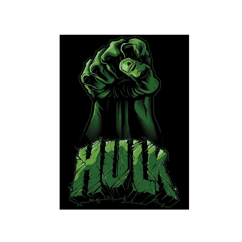 استیکر لپ تاپ و موبایل مدل سریال طرح هالک اونجرز Hulk Avengers کد 2924
