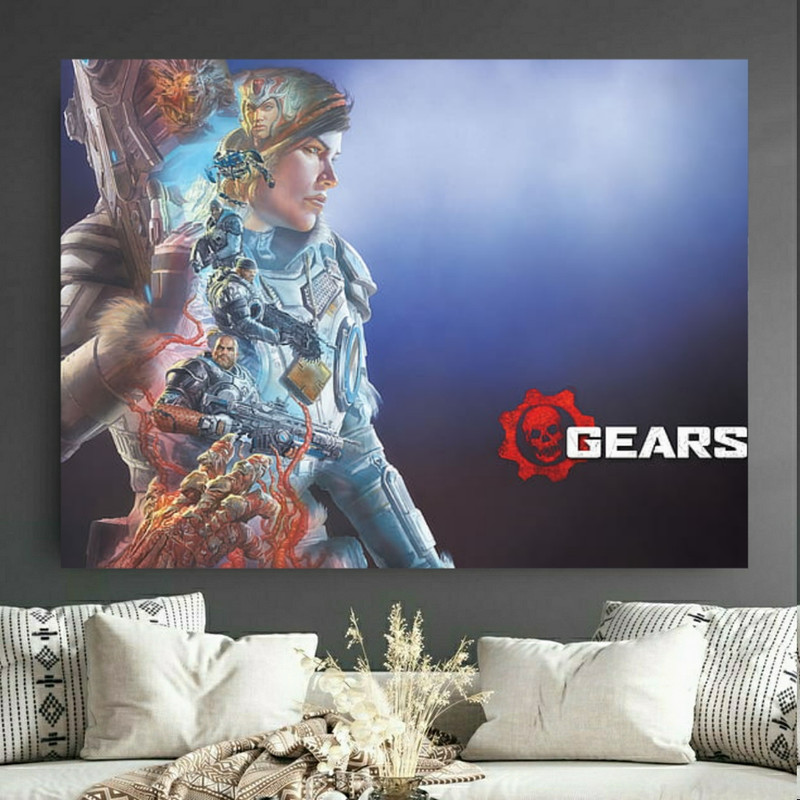 پوستر طرح ویدئو گیم مدل gears 5 کد FP105999