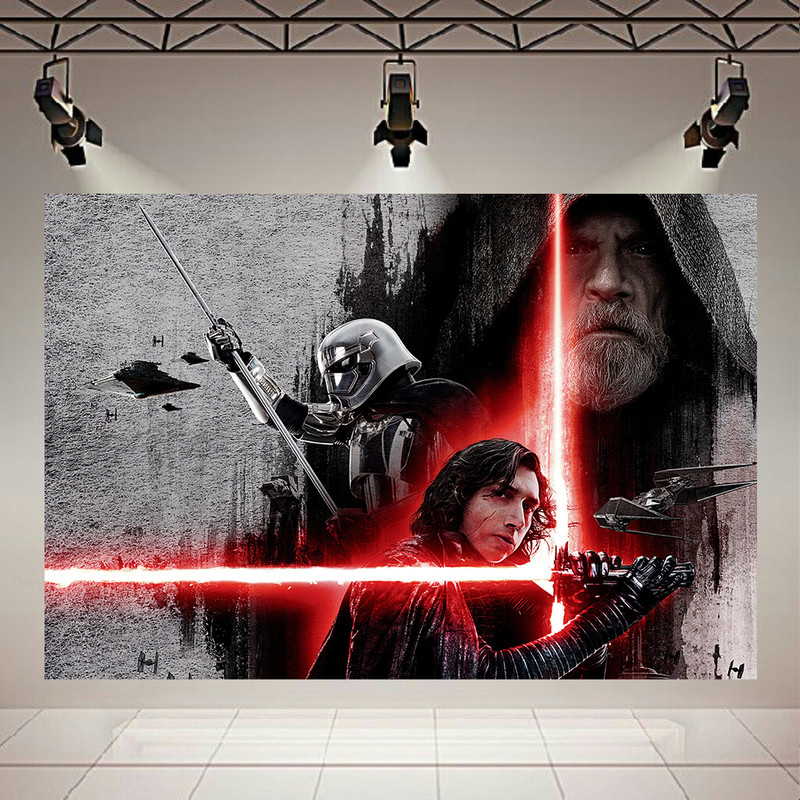 استیکر طرح جنگ ستارگان مدل Star Wars The Last Jediکد AR1310