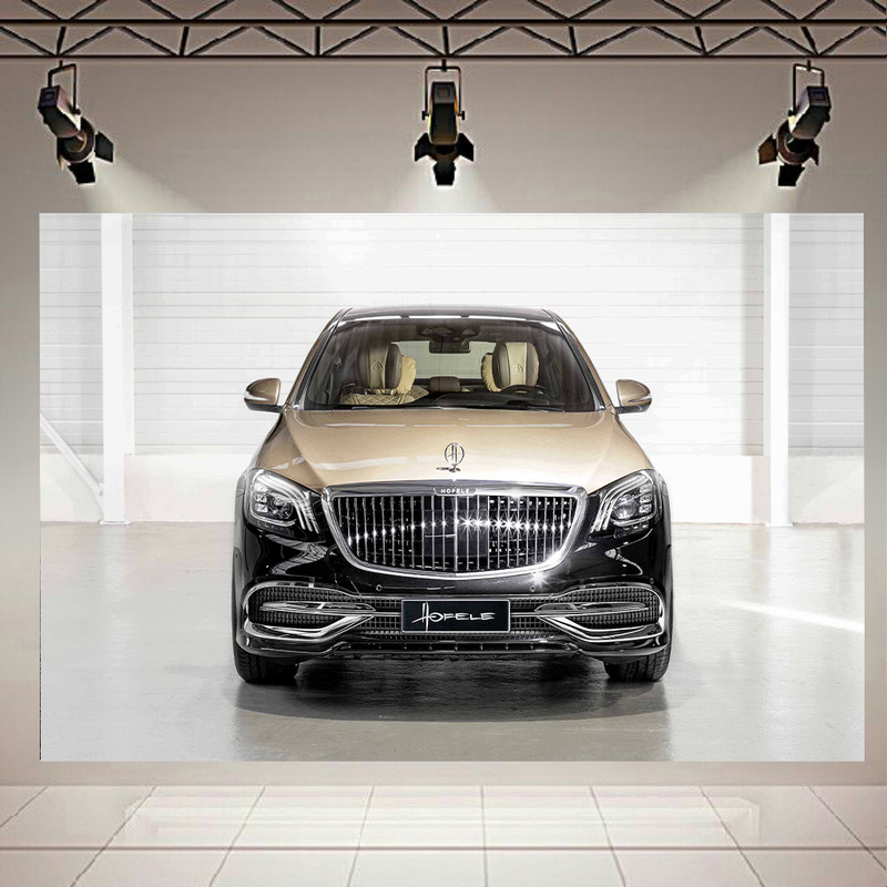 استیکر طرح ماشین بنز مدل Mercedes-Maybach S560 کد AR1305