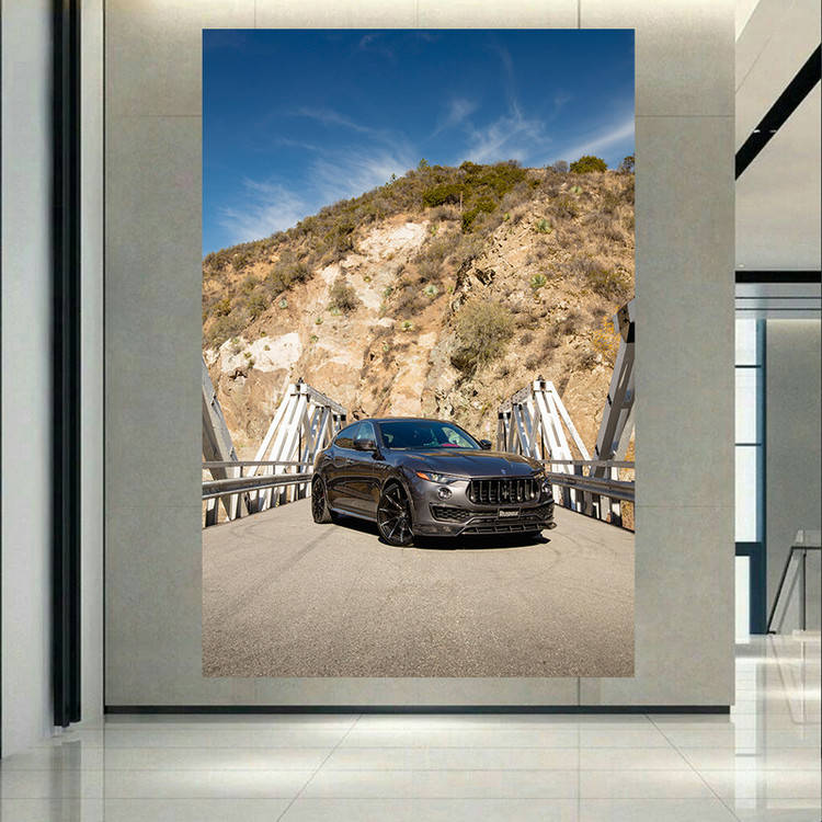 استیکر طرح ماشین مدل Maserati Levante کد AR1174