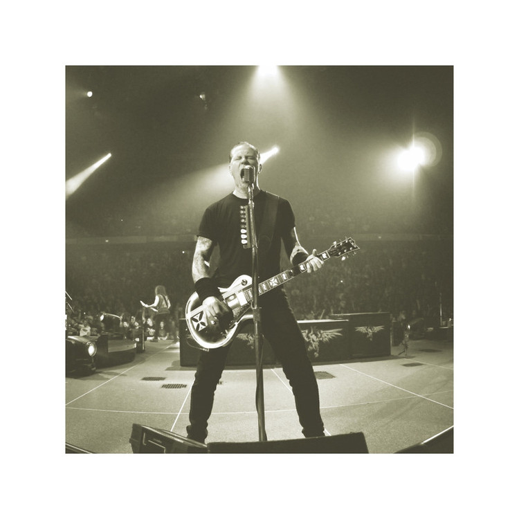 تابلو شاسی طرح James Hetfield مدل T-117