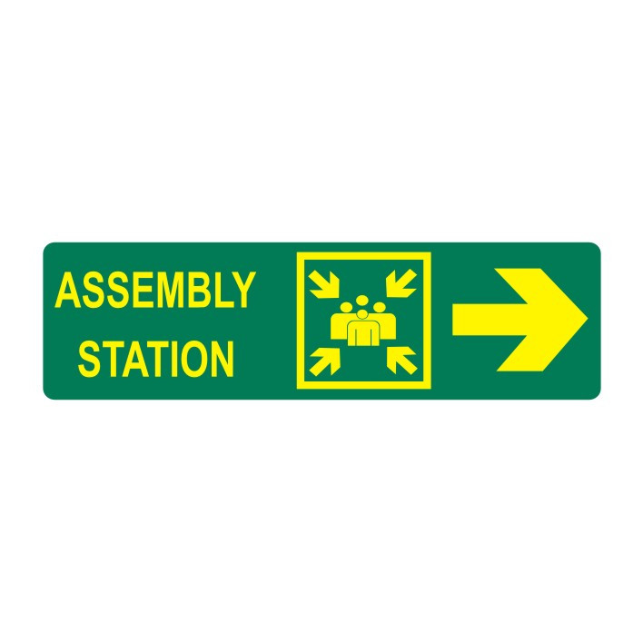 برچسب راهنما مدل ASSEMBLY STATION