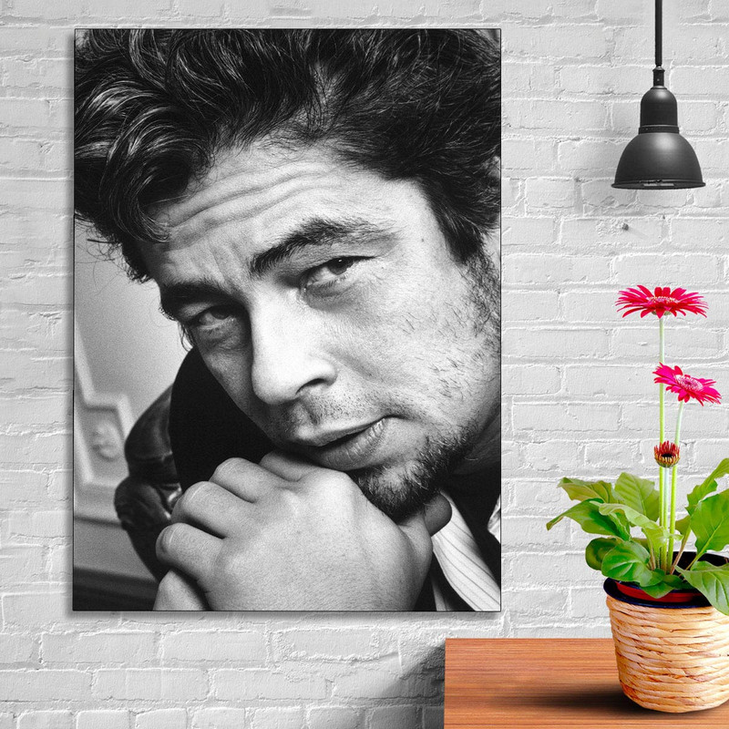 تابلو شاسی گالری استاربوی طرح Benicio del Toro مدل بازیگران 01