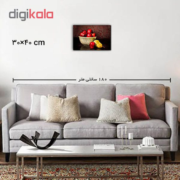 تابلو شاسی طرح سیب سرخ کد T-10157