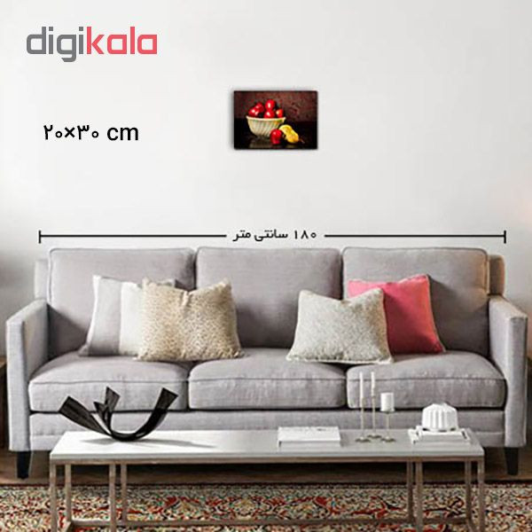 تابلو شاسی طرح سیب سرخ کد T-10157