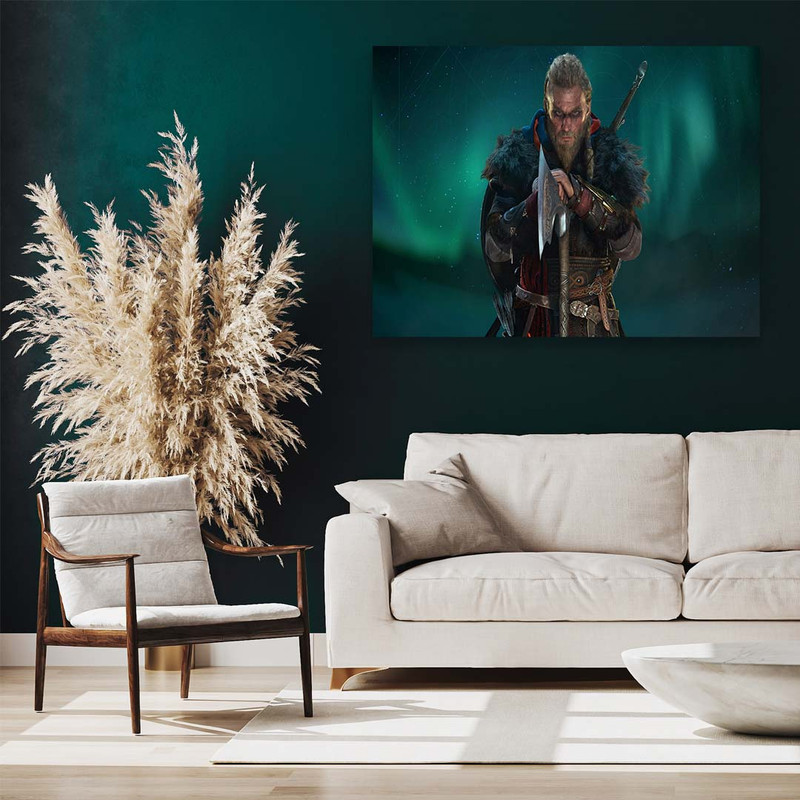 تابلو شاسی مدل ragnar lothbrok assassins creed کد S-15009