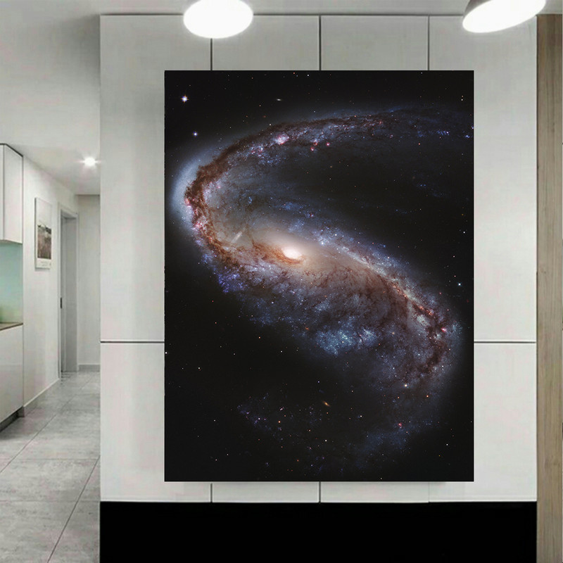 تابلو شاسی طرح کهکشان و ستارگان مدل Milky Way کد AR605
