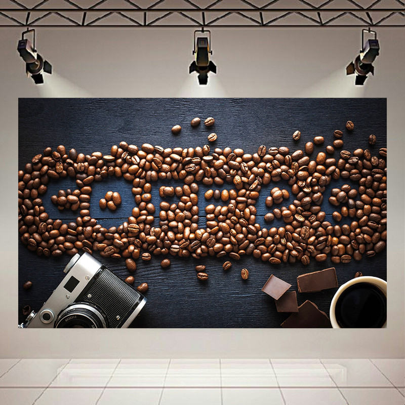 استیکر طرح قهوه مدل Coffee Beans کد AR2025
