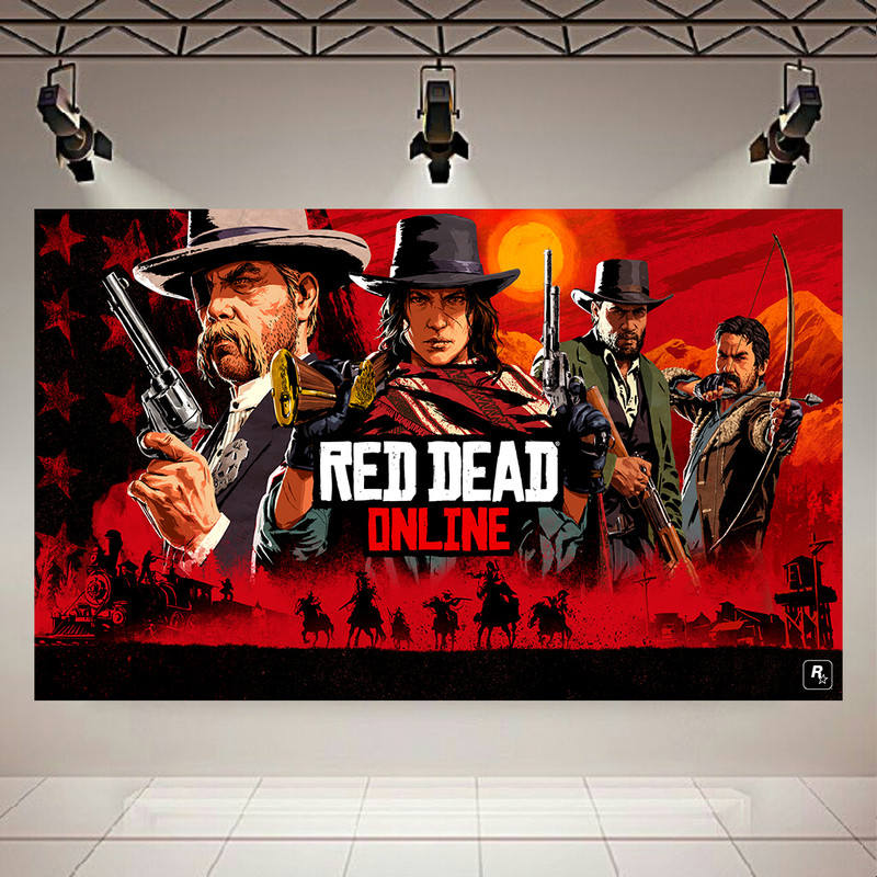پوستر دیواری طرح game مدل read dead redemption کد AR304665