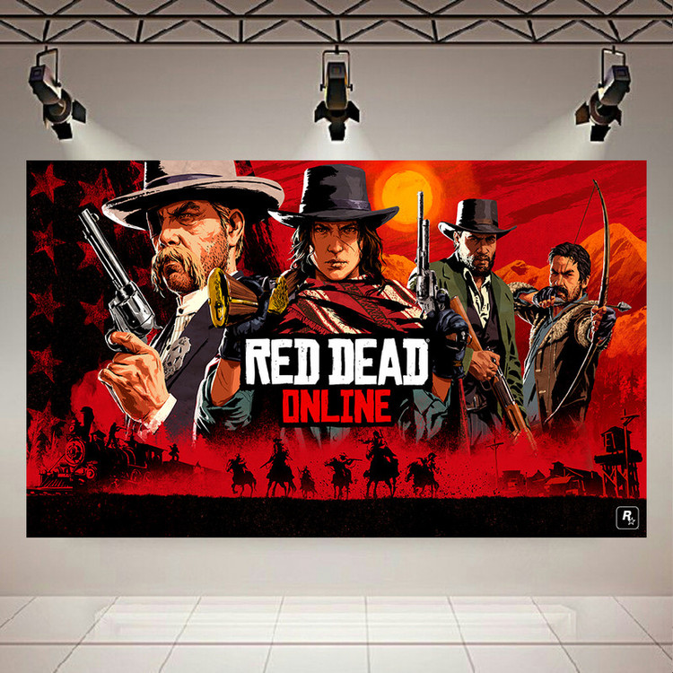 پوستر دیواری طرح game مدل read dead redemption کد AR304665
