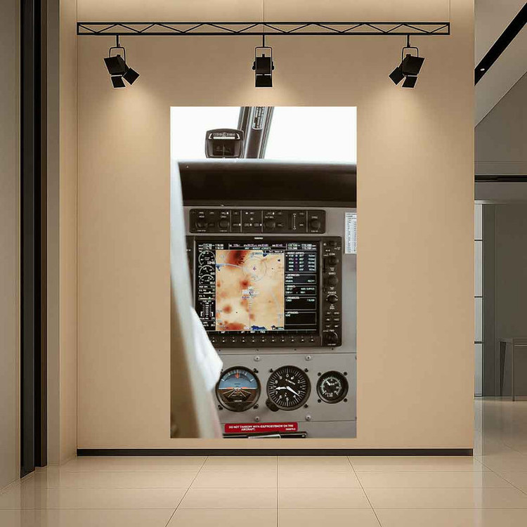 پوستر طرح خلبانی مدل صفحه کنترل کد AR3063074