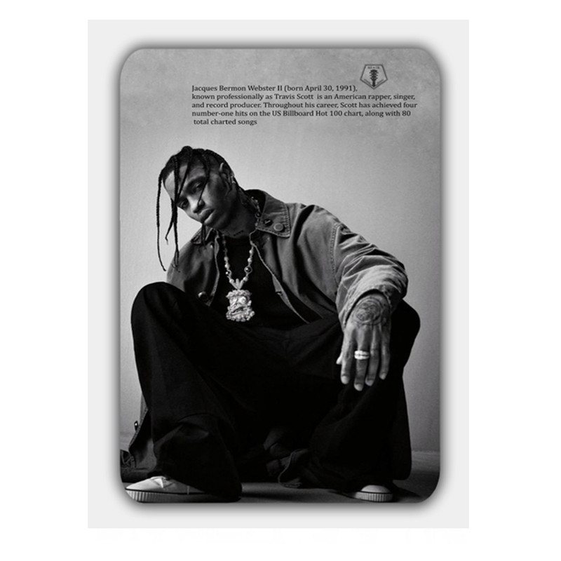 پوستر مدل تراویس اسکات TRAVIS SCOTT کد 577