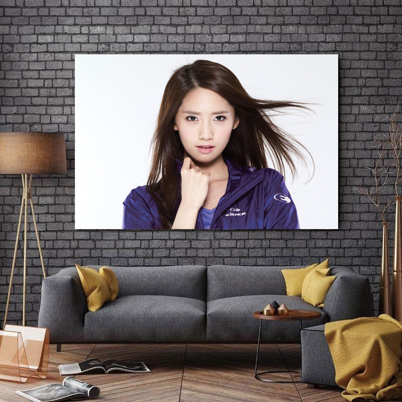 تابلو شاسی طرح دختر جوان مدل Kpop کد A322