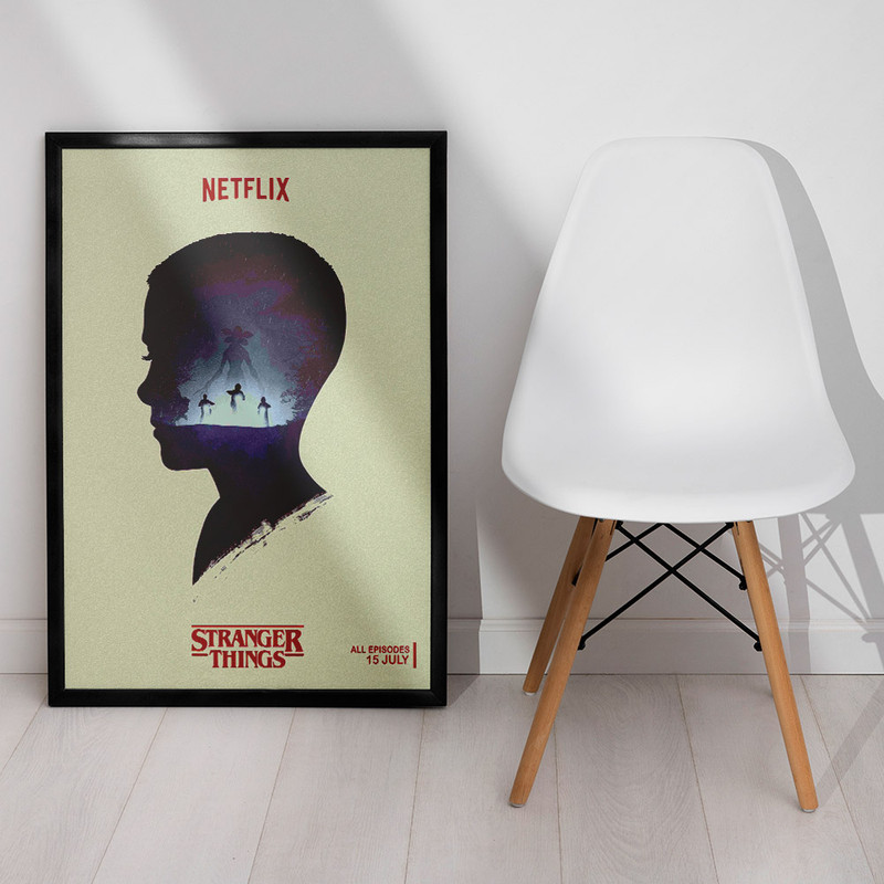 تابلو صبا طرح مدل stranger things کد W200
