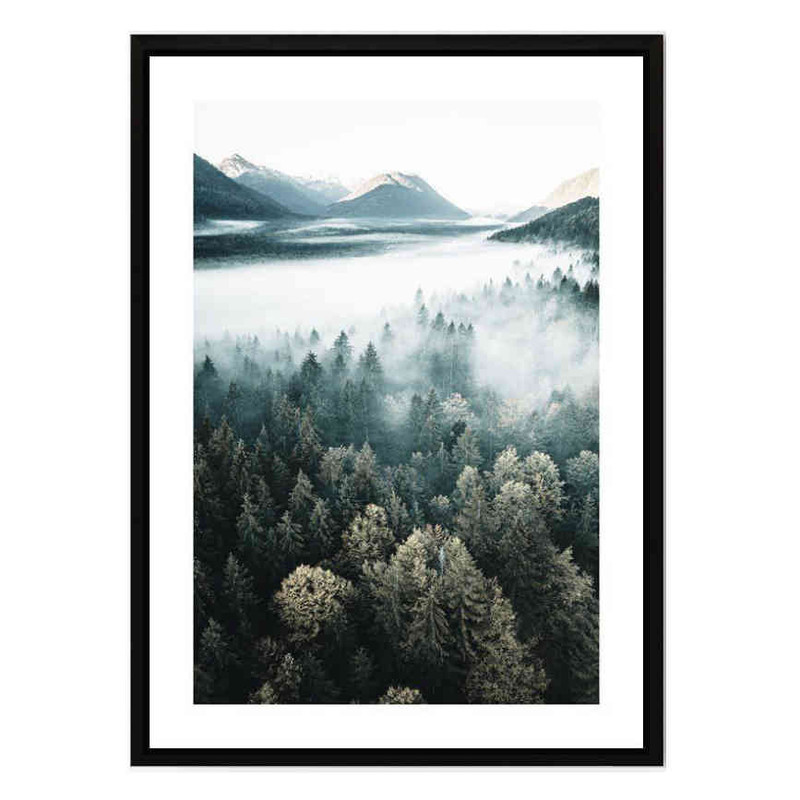 تابلو مدل Misty mountains کد 248901379